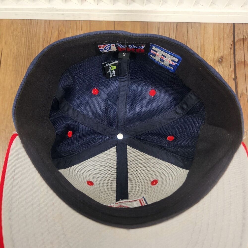 Washington Nationals New Balance The Game Pro Sz S Hat Cap Blue Red MLB Baseball - Picture 9 of 13